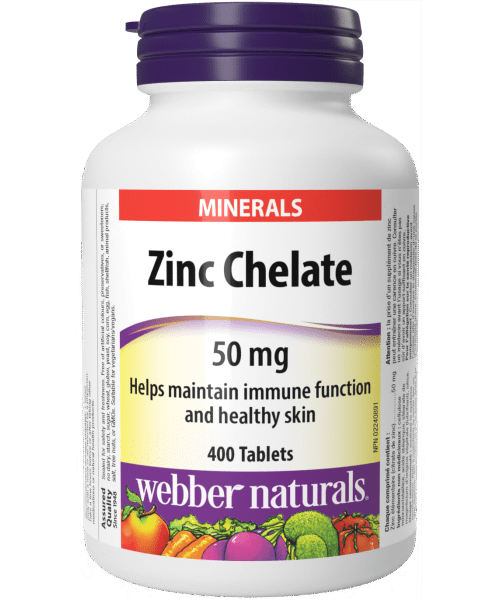 Zinc Chelate 50 mg – Costco exclusive