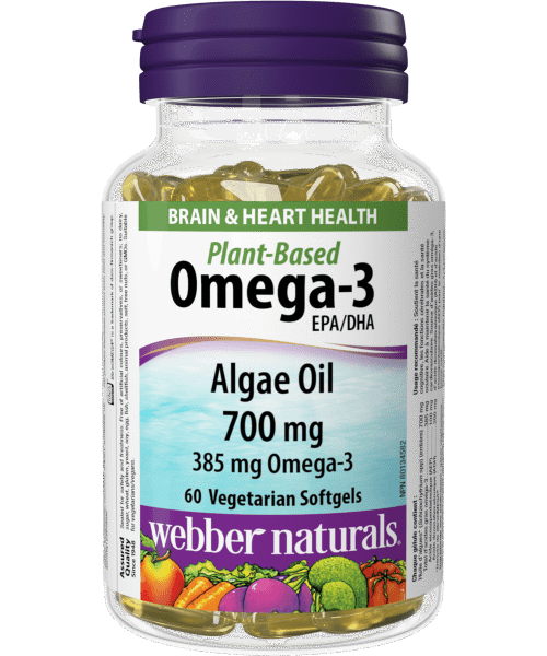 Plant-Based Omega-3 Algae Oil